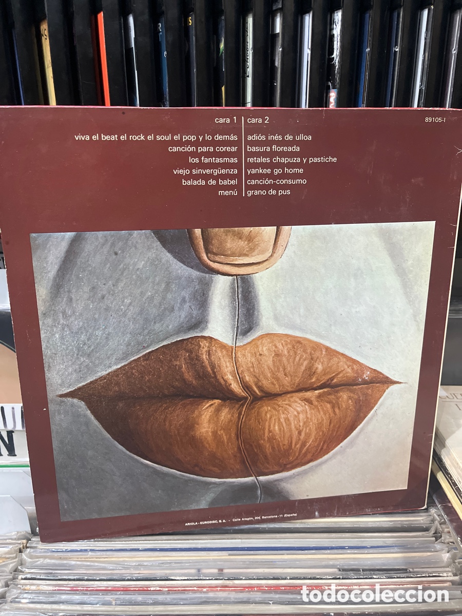 Discos de vinilo: babel luis eduardo aute - Foto 2