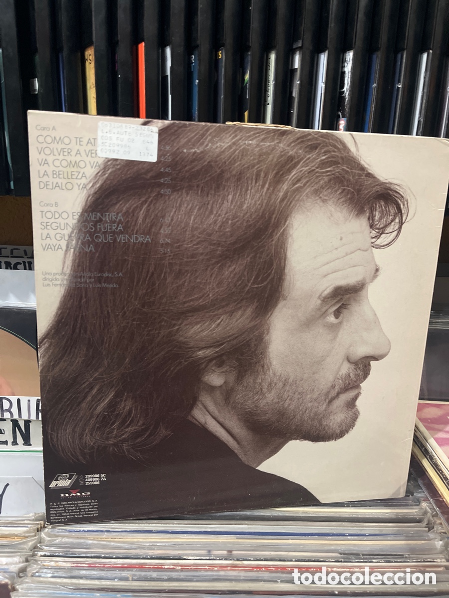 Discos de vinilo: segundos fuera luis eduardo aute - Foto 2