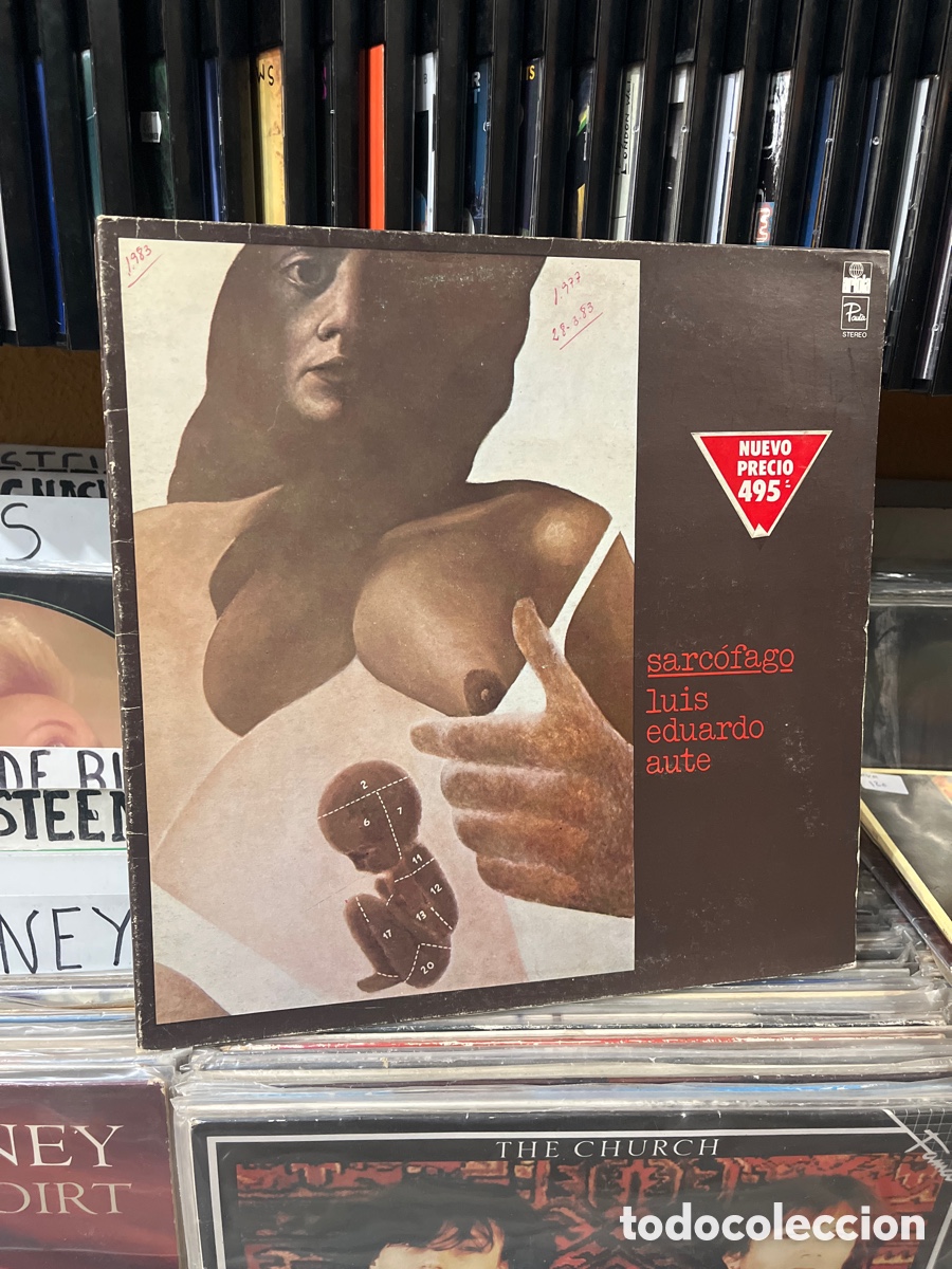 Discos de vinilo: sarc&oacute;fago luis eduardo aute - Foto 1