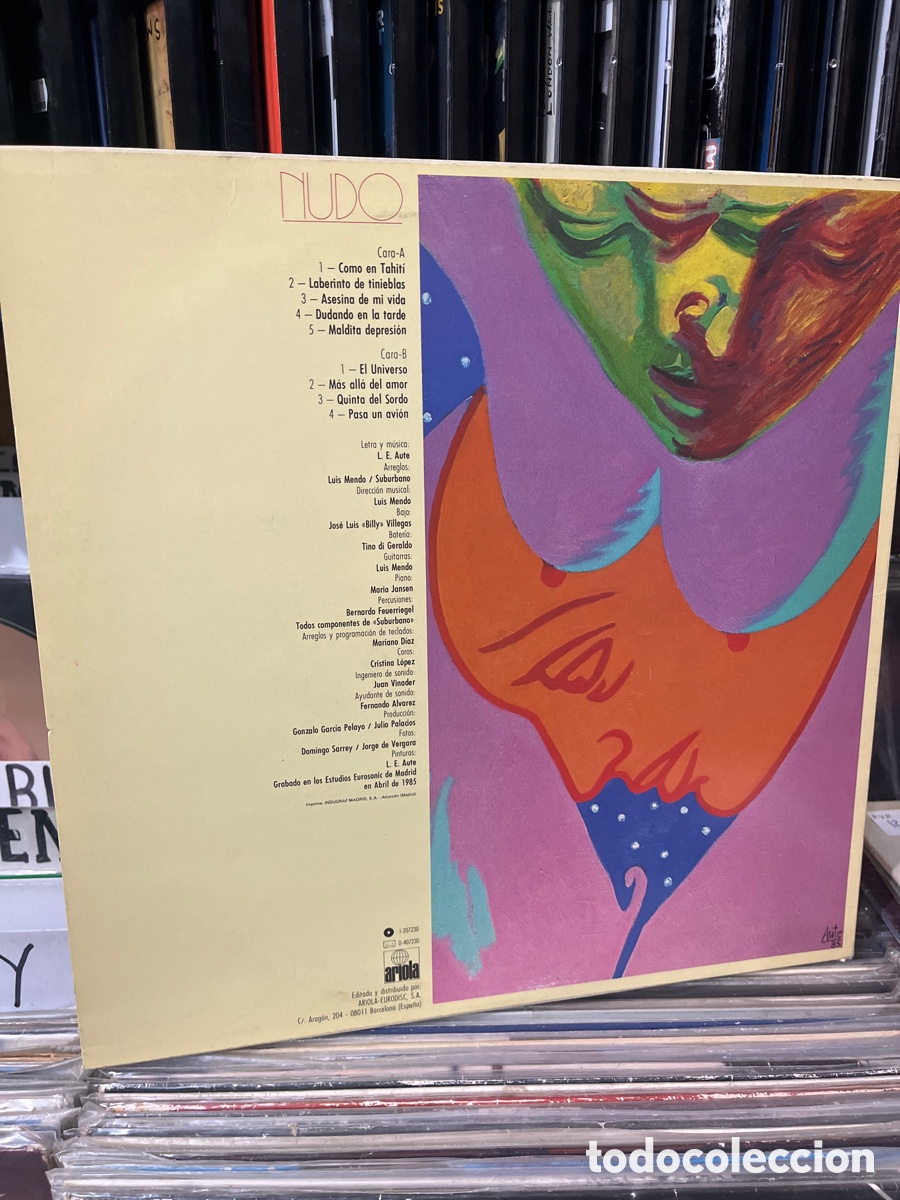 Discos de vinilo: nudo luis eduardo aute - Foto 2