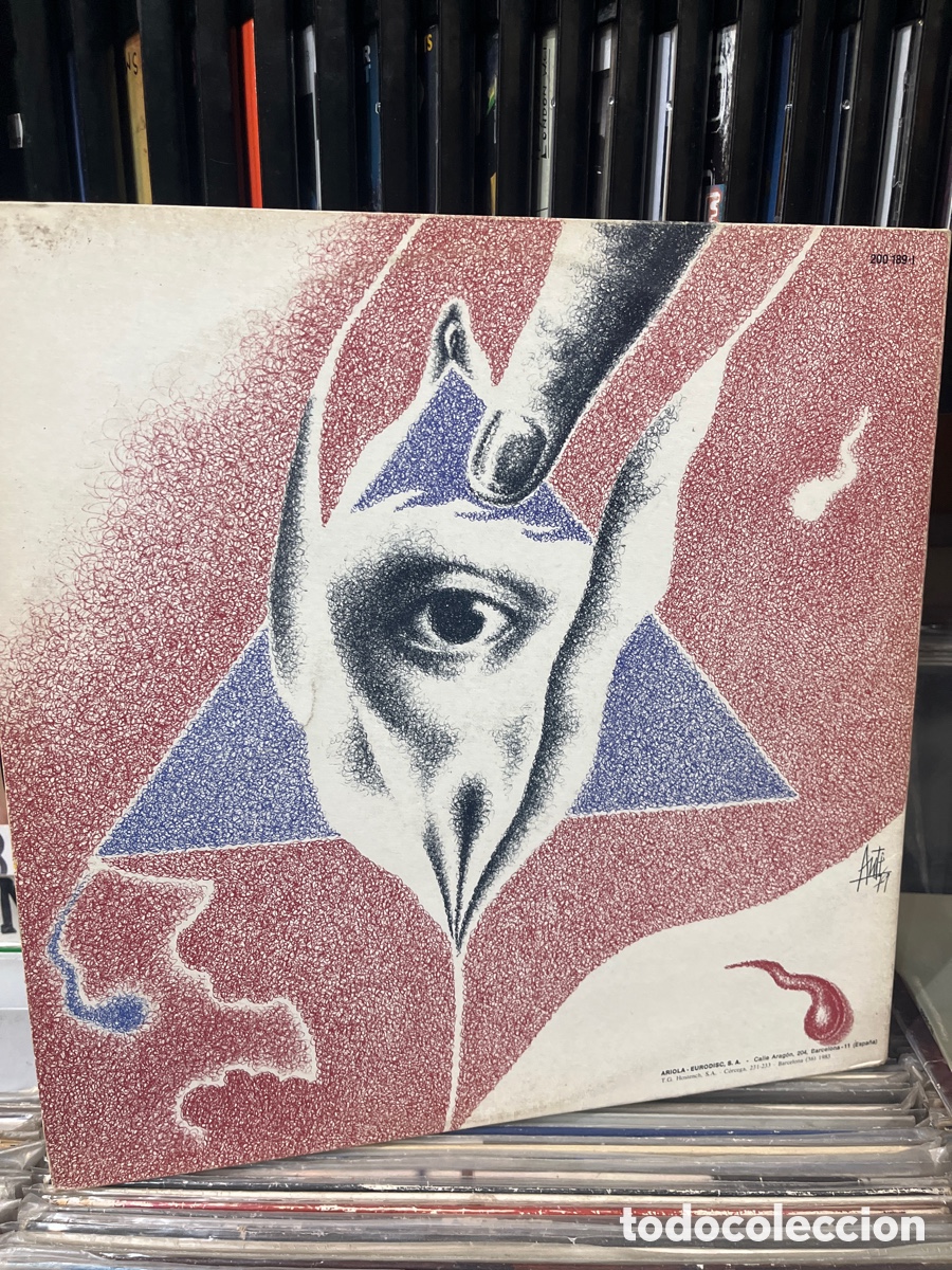 Discos de vinilo: de par en par luis eduardo aute - Foto 2