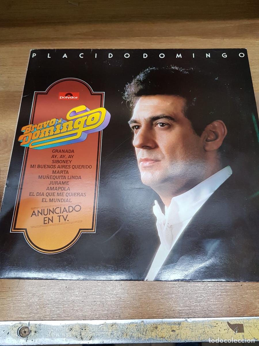 Discos de vinilo: PLACIDO DOMINGO-BRAVO DOMINGO - Foto 1