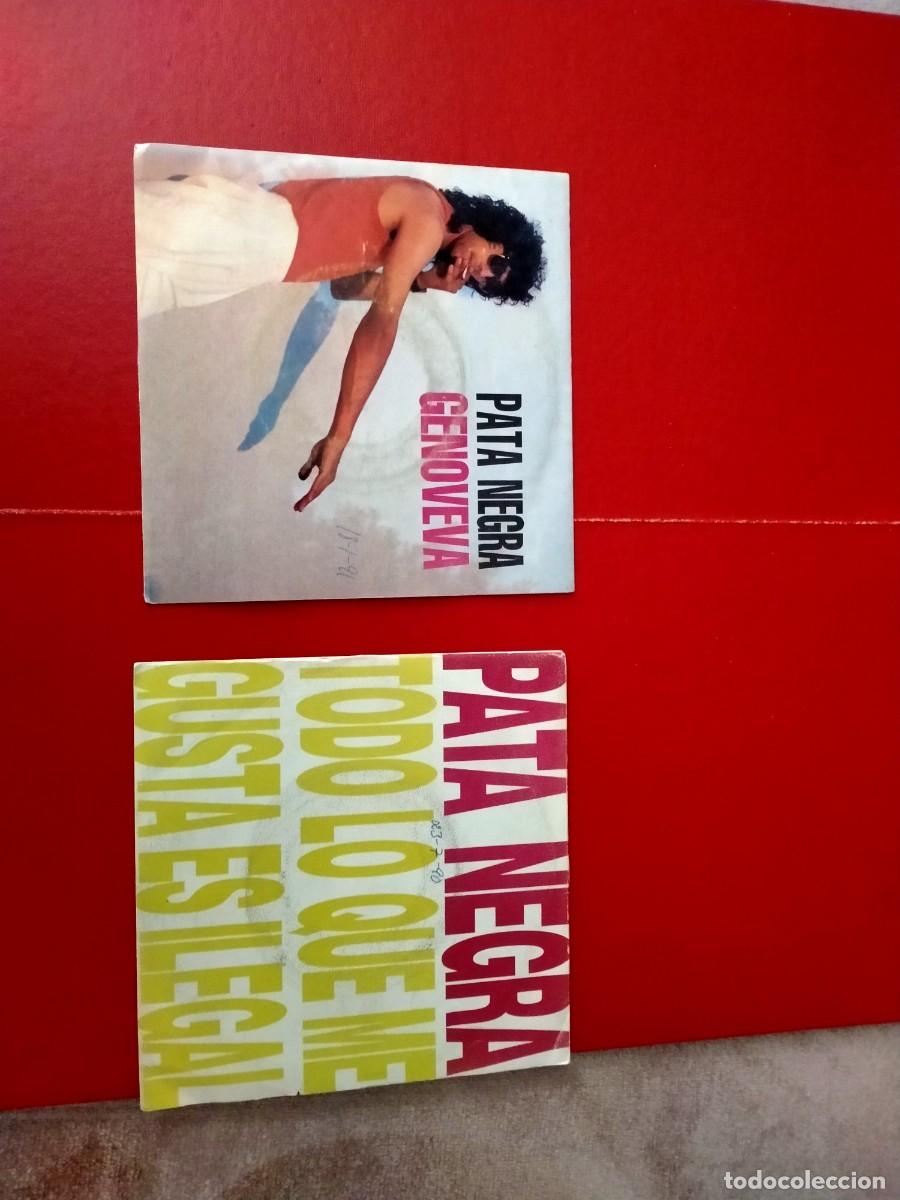 Discos de vinilo: vinilos single pata negra -2 titulos - Foto 1