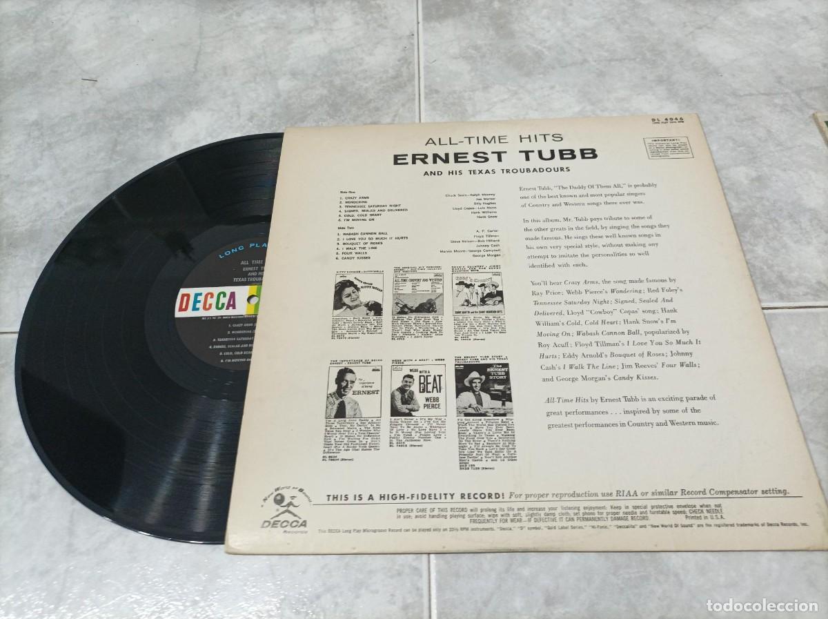 Discos de vinilo: Ernest Tubb lp original - Foto 2