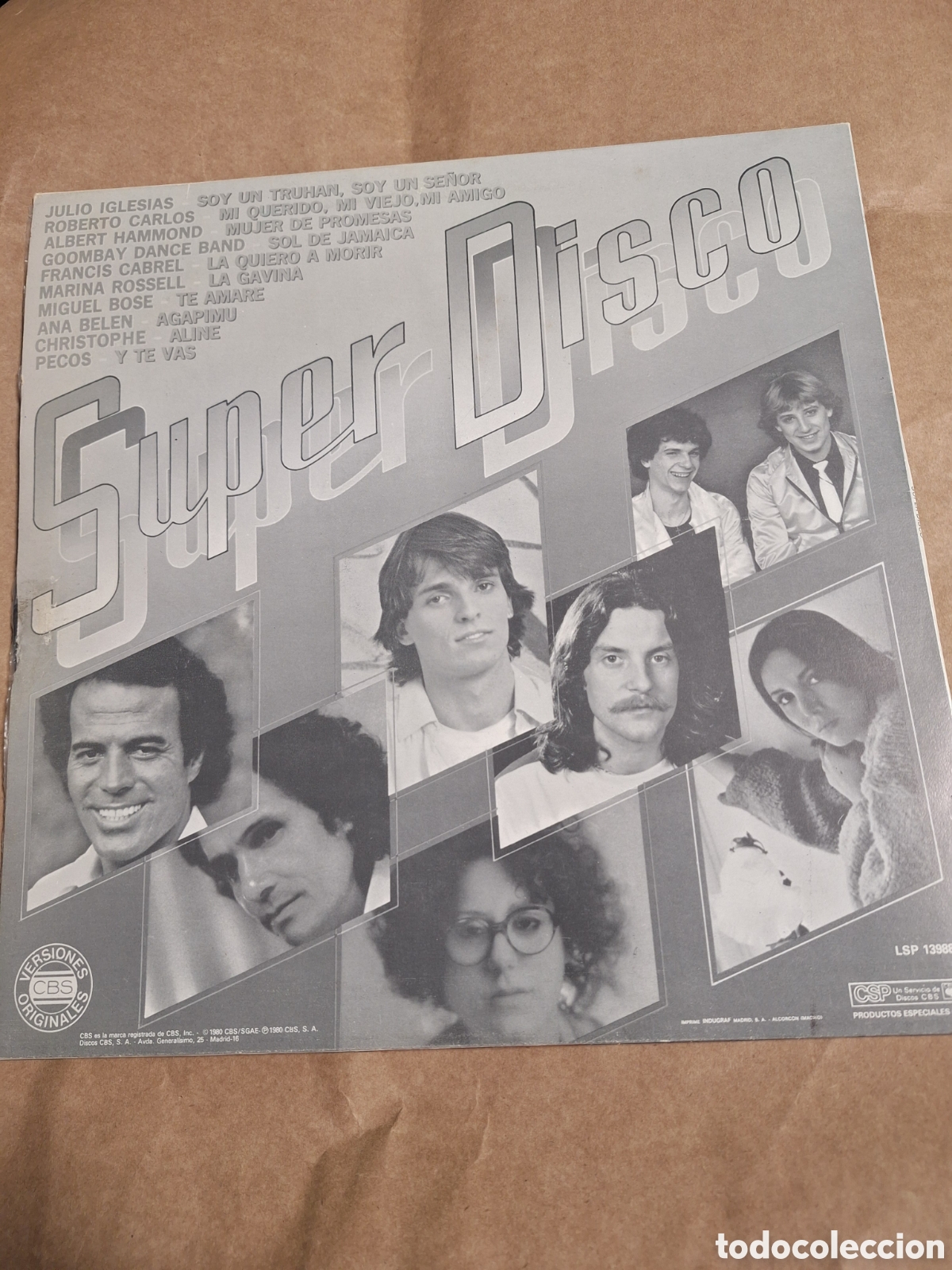 Discos de vinilo: VIN7176 super disco VINILO SEGUNDAMANO - Foto 2