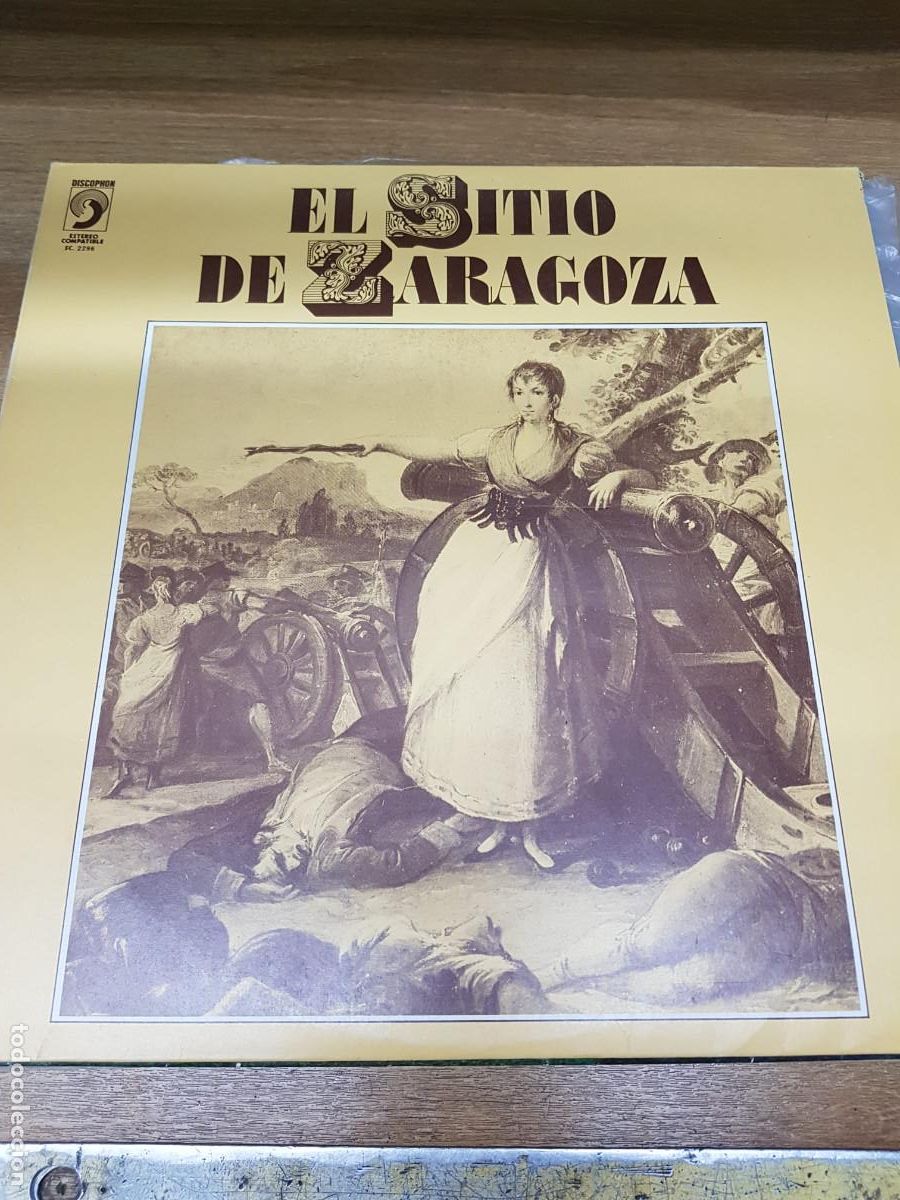 Discos de vinilo: EL SITIO DE ZARAGOZA - Foto 1