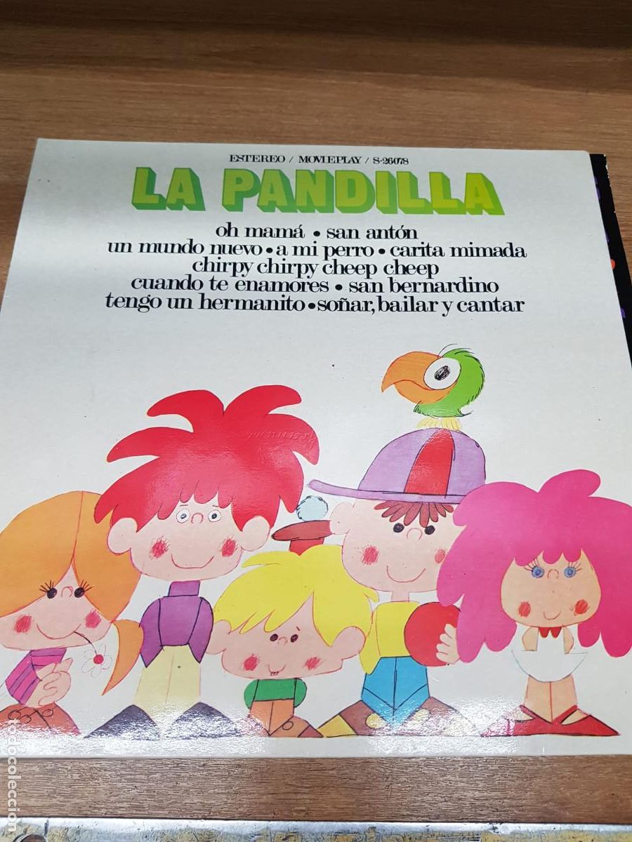 Discos de vinilo: LA PANDILLA-OH MAMA-SAN ANTON - Foto 1