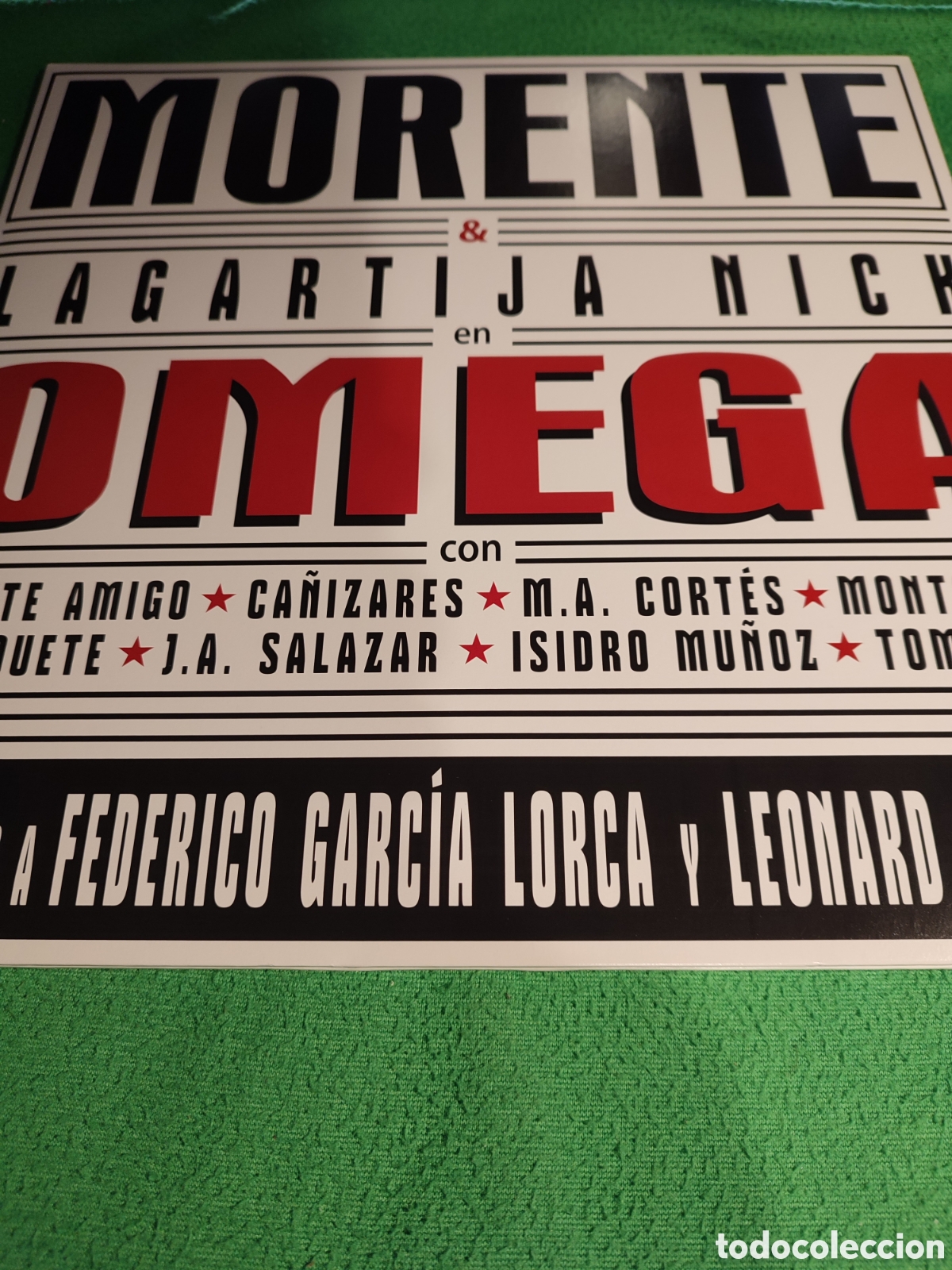 Discos de vinilo: Morente & Lagartija Nick - Omega 2 lps - Foto 1