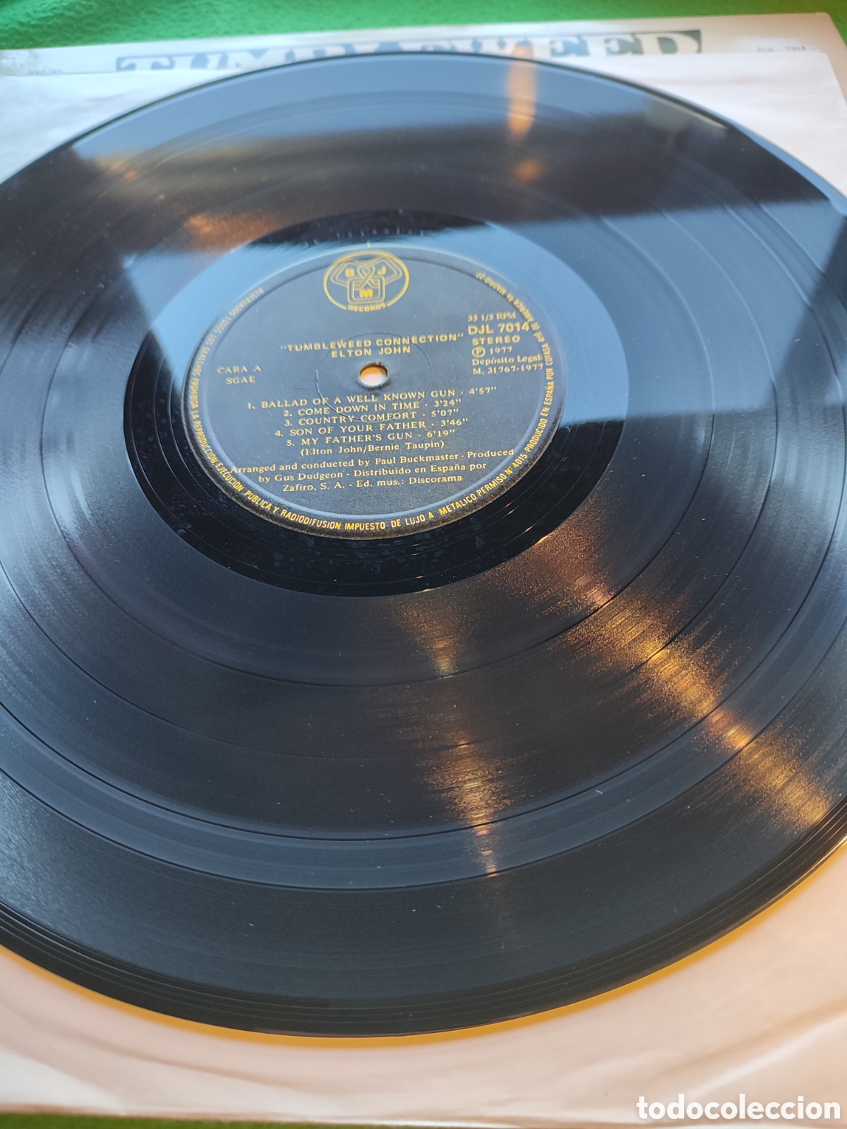 Discos de vinilo: Elton John - Tumbleweed Connection - Foto 2