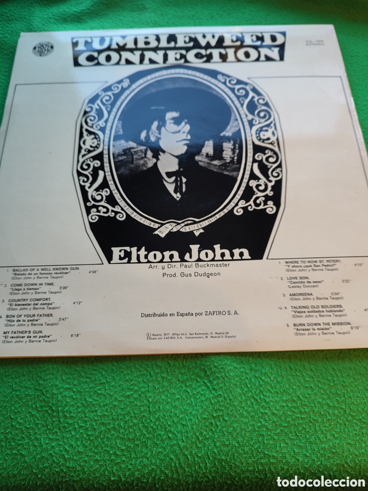 Discos de vinilo: Elton John - Tumbleweed Connection - Foto 3