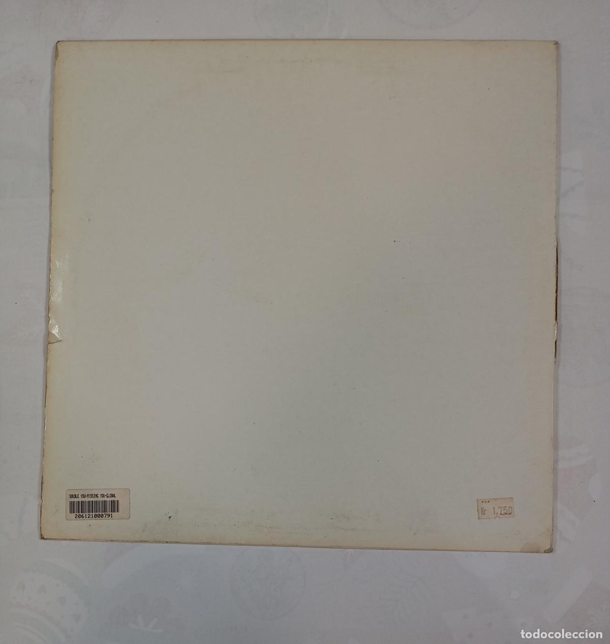 Discos de vinilo: DOUBLE YOU. MISSING YOU. MAXI-SINGLE. TDKDA85 - Foto 2