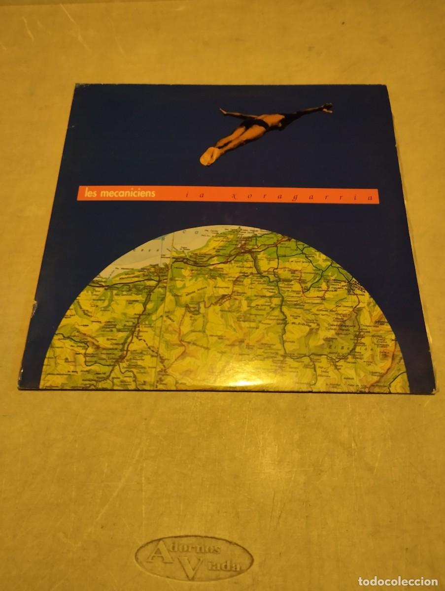 Discos de vinilo: LES MECANICIENS LP IA ZORAGARRIA INSERT LETRAS - Foto 1