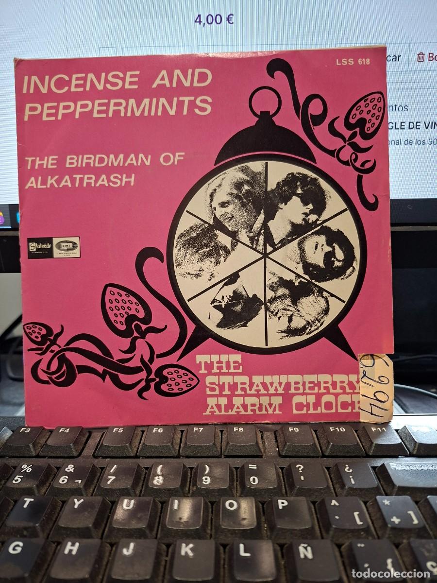 Discos de vinilo: STRAWBERRY ALARM CLOCK - INCENSE AND PEPPERMINTS - SINGLE DE VINILO - C-54 - Foto 1