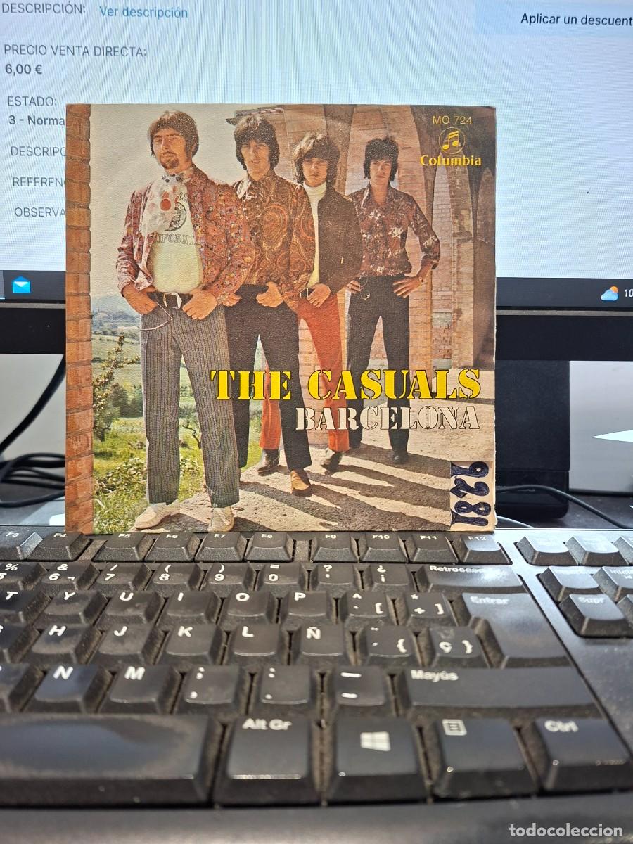 Discos de vinilo: THE CASUALS - BARCELONA - SINGLE DE VINILO - C-54 - Foto 1