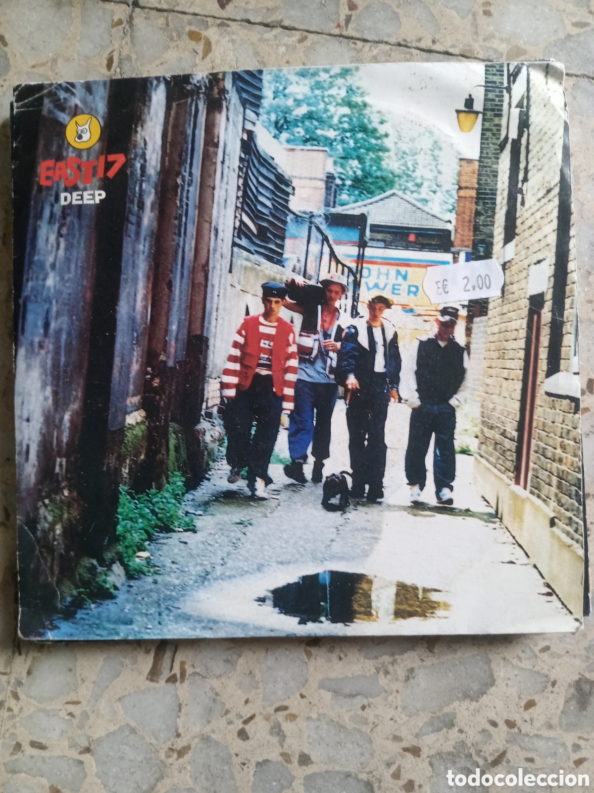 Discos de vinilo: SGL EAST 17 DEEP 1993 UK - Foto 1