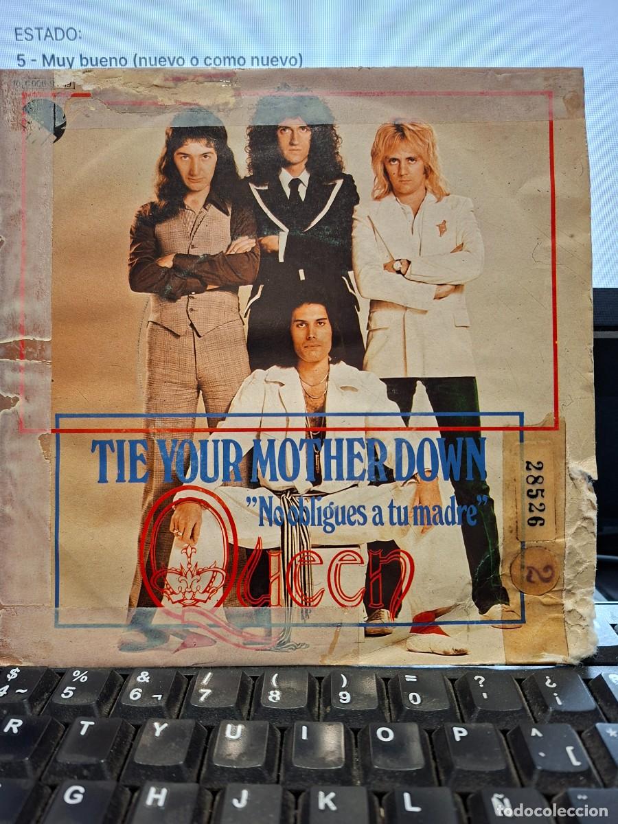 Discos de vinilo: QUEEN - TIE YOUR MOTHER DOWN - SINGLE DE VINILO - C-54 - Foto 1
