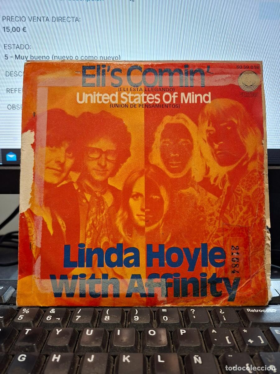 Discos de vinilo: LINDA HOYLE WITH AFFINITY - ELIS COMIN - SINGLE DE VINILO - C-54 - Foto 1