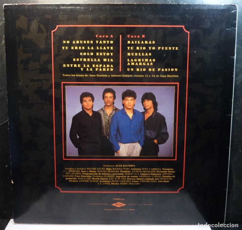 Discos de vinilo: LOS CHOLOS // HUELLAS // LP // 1988 - Foto 2