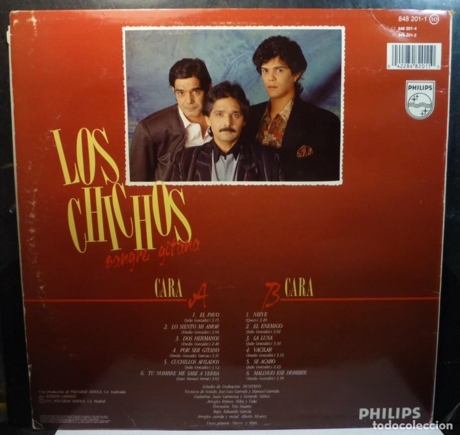 Discos de vinilo: LOS CHICHOS // SANGRE GITANA // 1991 // LP - Foto 2