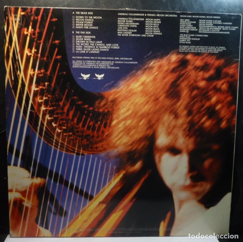 Discos de vinilo: ANDREAS VOLLENWEIDER // DOWN TO THE MOON // 1986 // LP - Foto 2