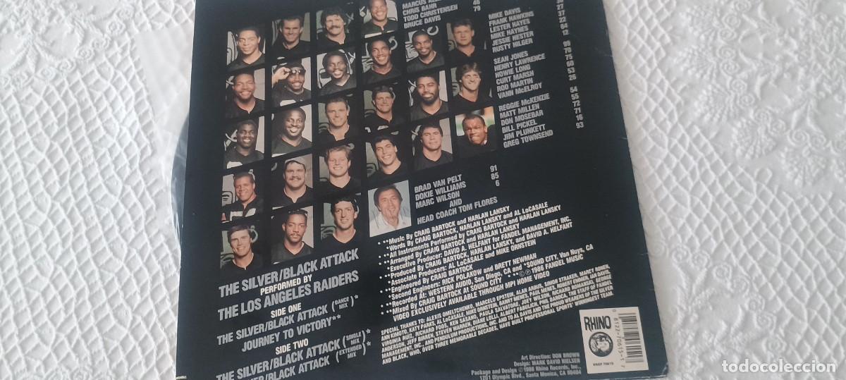 Discos de vinilo: MAXISINGLE ( vinilo) de RAIDERS a&ntilde;os 80 - Foto 2