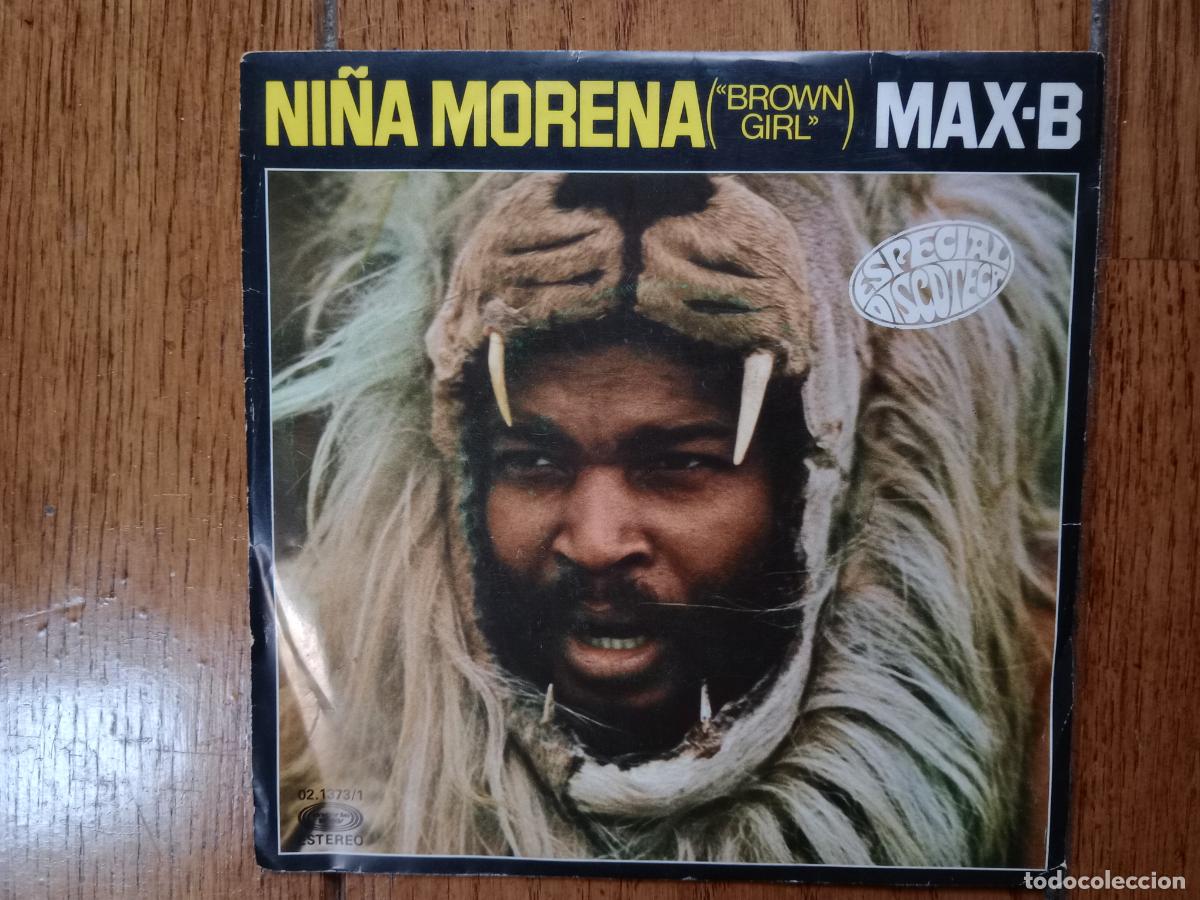 Discos de vinilo: Max- B - ni&ntilde;a morena + super Max-B - Foto 1