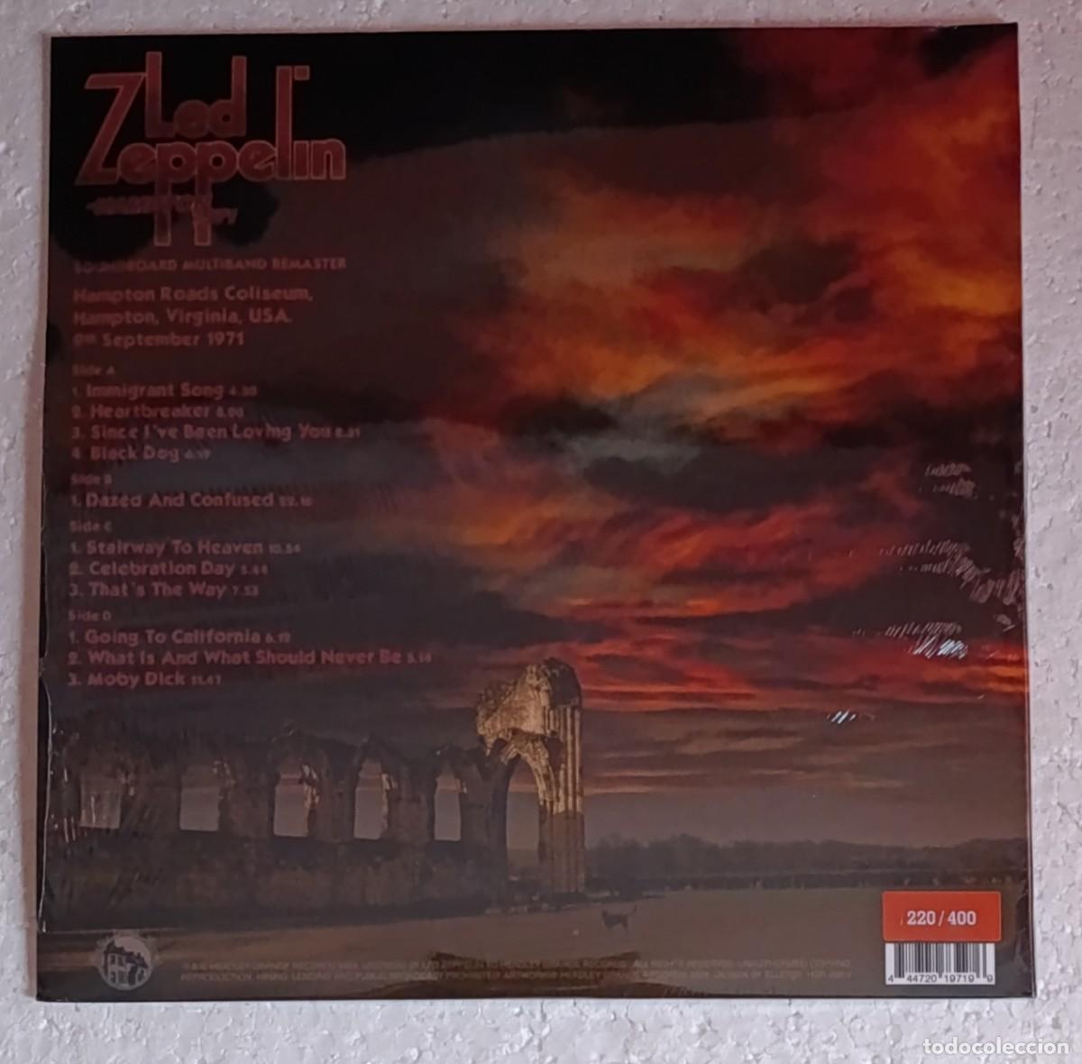 Discos de vinilo: Led Zeppelin. Hampton 1971 - Foto 2