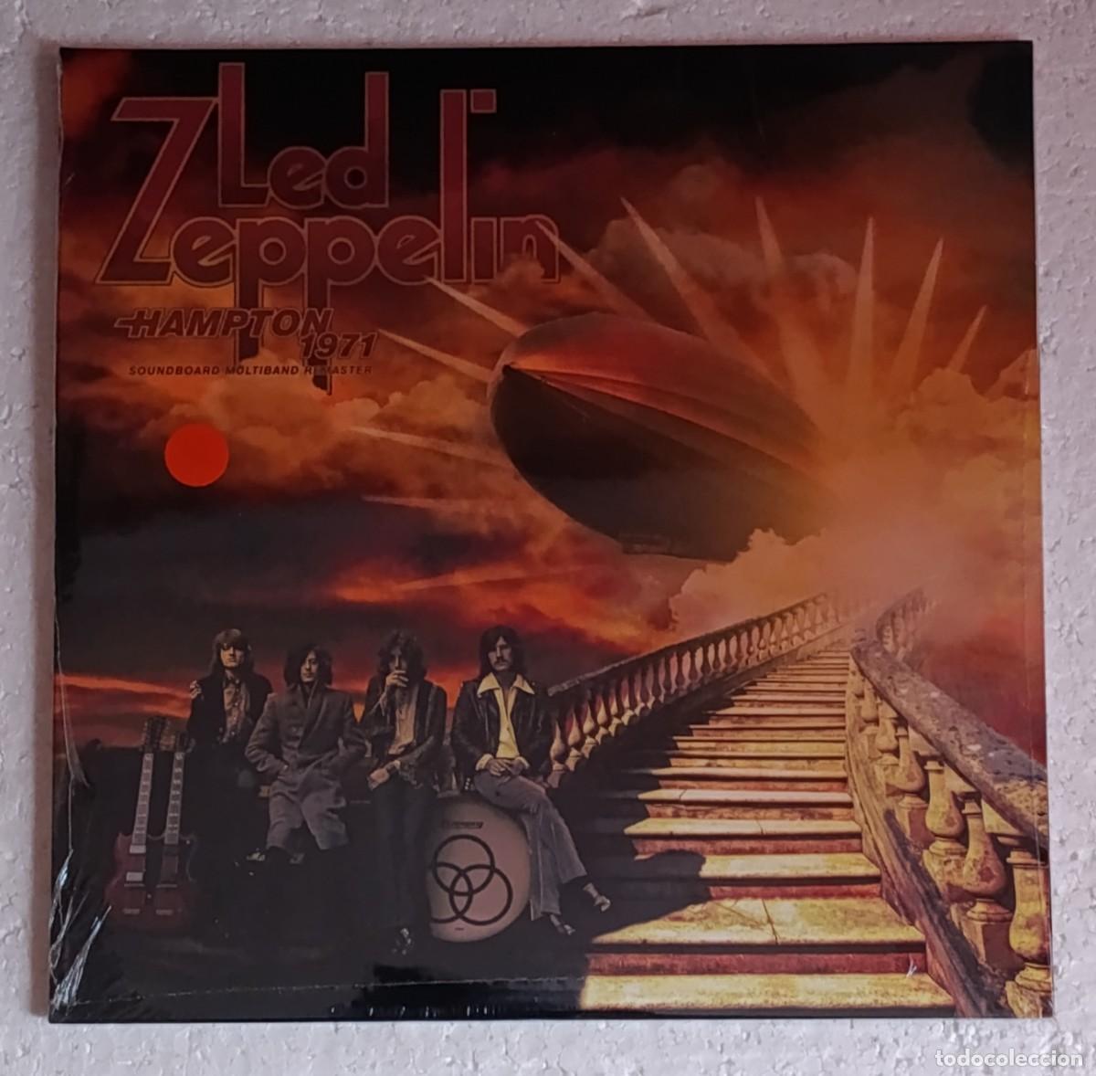 Discos de vinilo: Led Zeppelin. Hampton 1971 - Foto 1