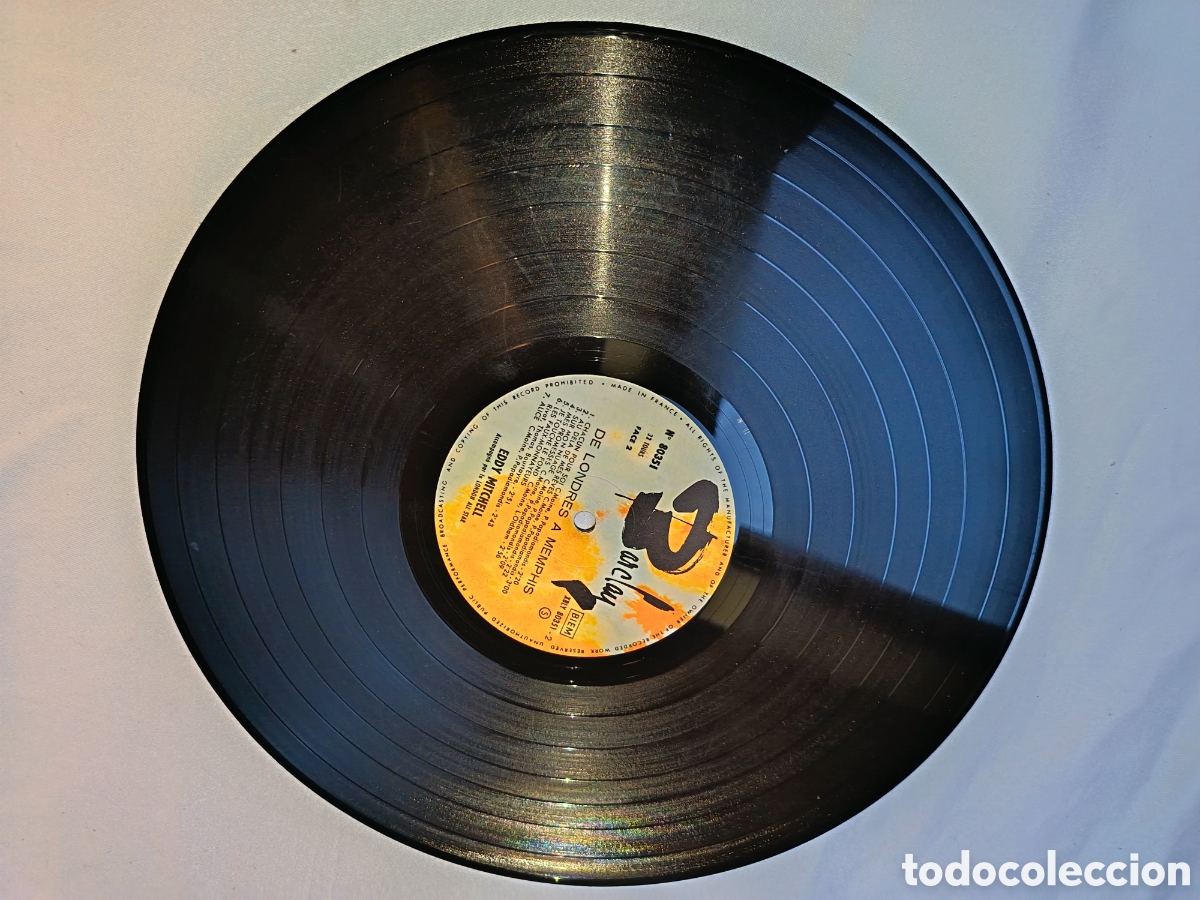 Discos de vinilo: Eddy Mitchell de Londres a Memphis - Foto 7