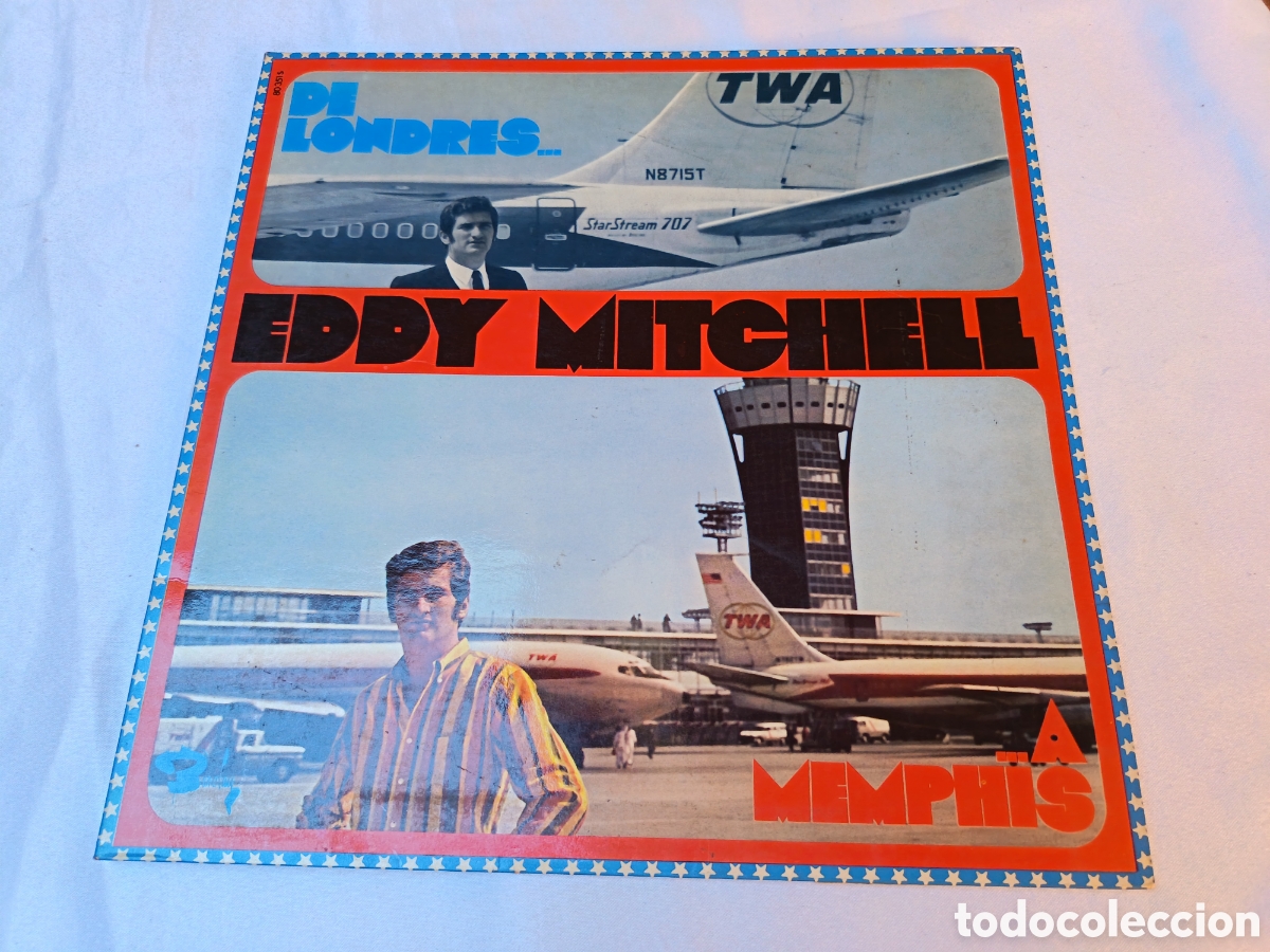 Discos de vinilo: Eddy Mitchell de Londres a Memphis - Foto 1