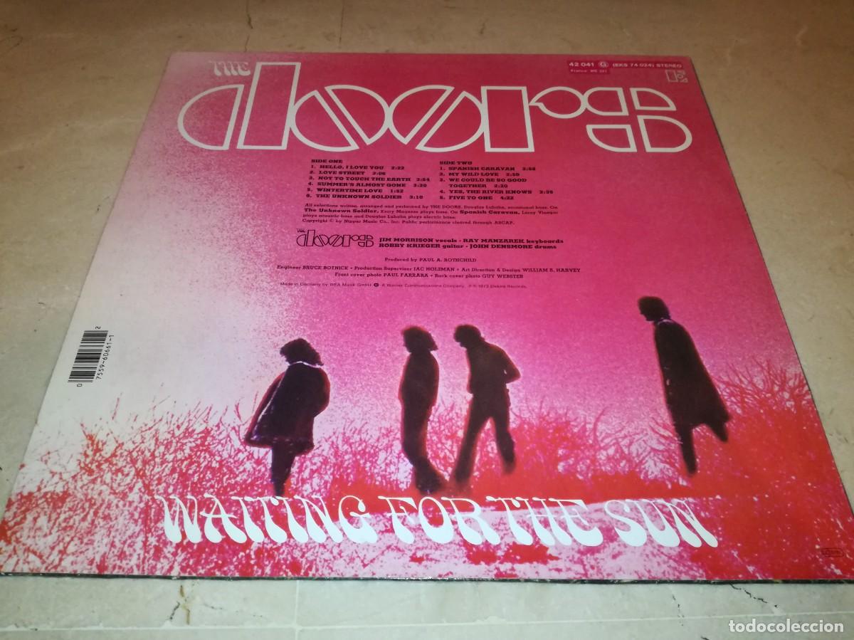 Discos de vinilo: THE DOORS-WAITING FOR THE SUN-ELEKTRA - Foto 2