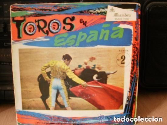 Discos de vinilo: TOROS EN ESPA&Ntilde;A single - Foto 1