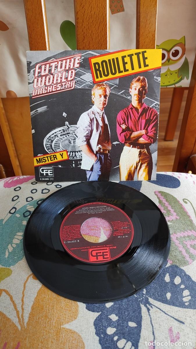 Discos de vinilo: FUTURE WORLD ORCHESTRA-SINGLE ROULETTE-NUEVO - Foto 1
