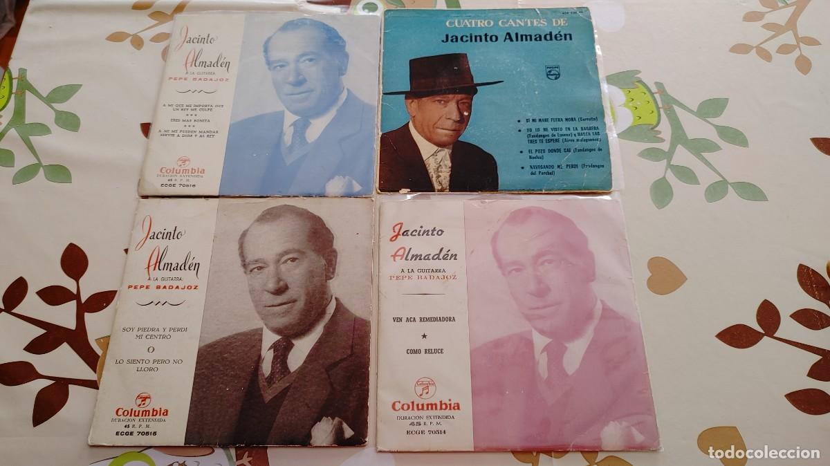 Discos de vinilo: JACINTO ALMADEN-LOTE DE 4 EPS - Foto 1