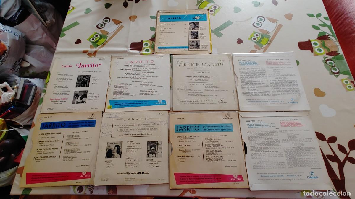 Discos de vinilo: JARRITO-LOTE DE 9 EPS - Foto 2