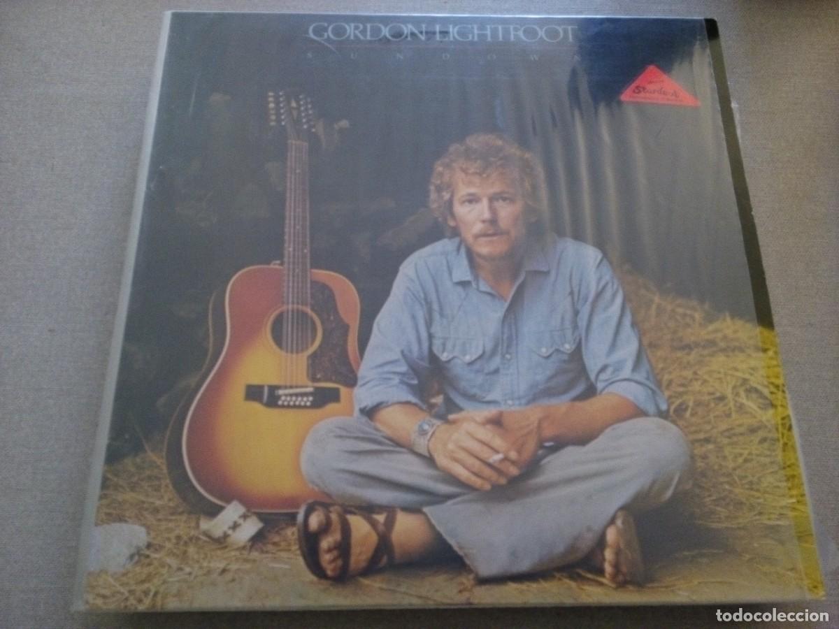 Discos de vinilo: Gordon Lightfoot &lrm;&ndash; Sundown LP SPAIN - Foto 1