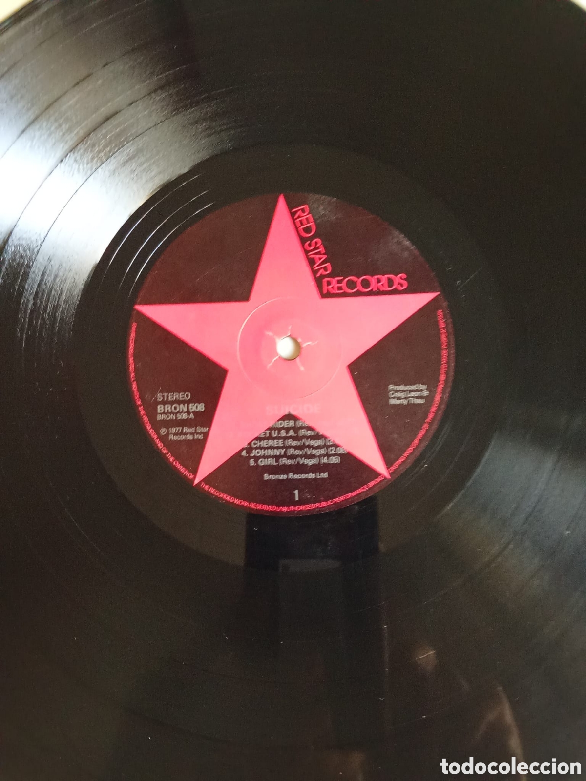 Discos de vinilo: SUICIDE - SUICIDE - UK - BRONZE - Ref BRON508 - JC - - Foto 2