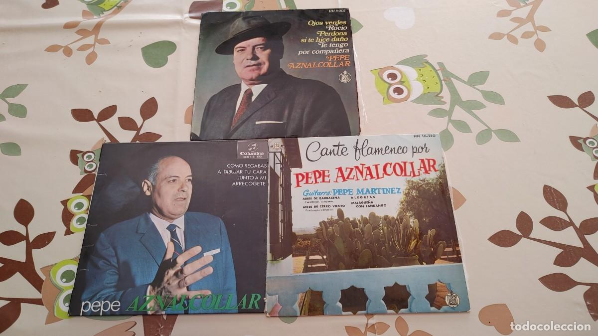 Discos de vinilo: PEPE AZNALCOLLAR-LOTE DE 3 EPS - Foto 1