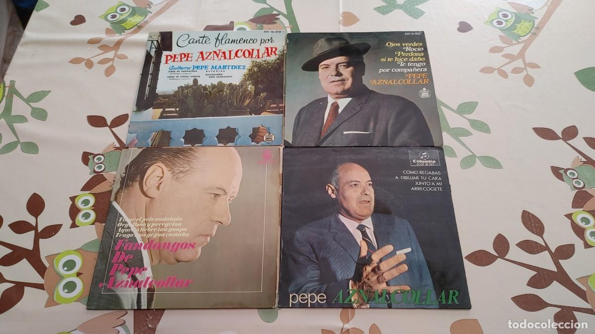 Discos de vinilo: PEPE AZNALCOLLAR-LOTE DE 4 EPS - Foto 1