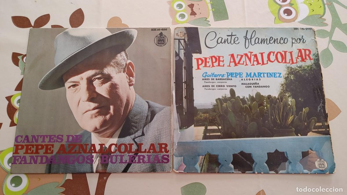 Discos de vinilo: PEPE AZNALCOLLAR-LOTE DE DOS EPS - Foto 1