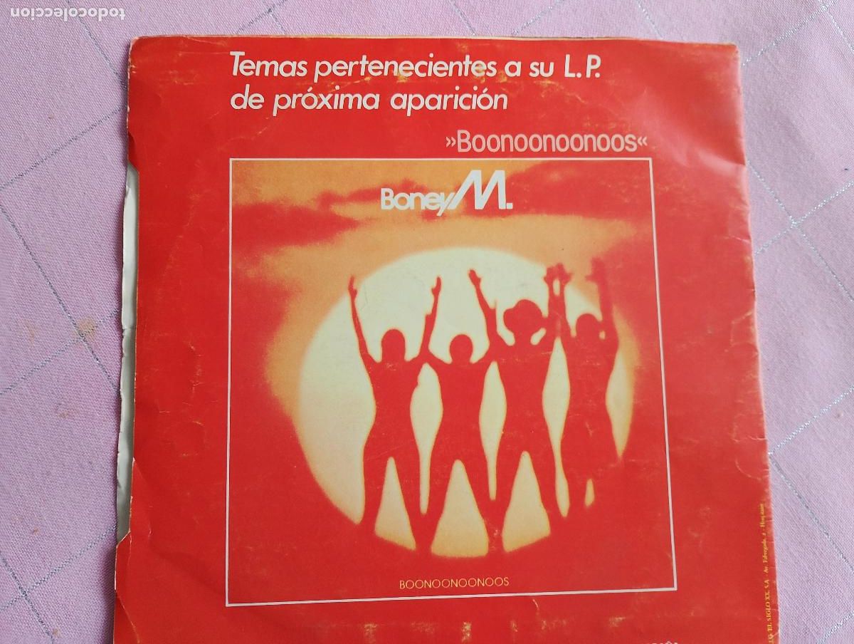 Discos de vinilo: Boney M. &ndash; Malaika / Consuela Biaz, 1981 - Foto 4
