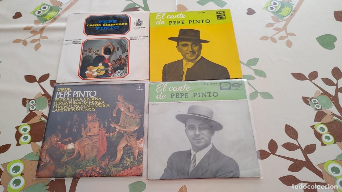 Discos de vinilo: PEPE PINTO-LOTE DE 4 EPS - Foto 1