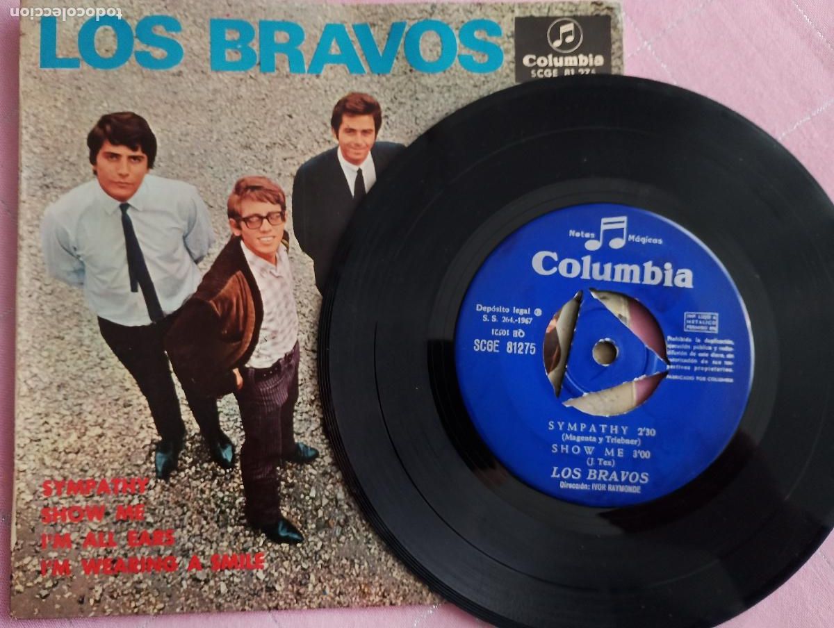 Discos de vinilo: Los Bravos &ndash; Sympathy 1967 - Foto 3