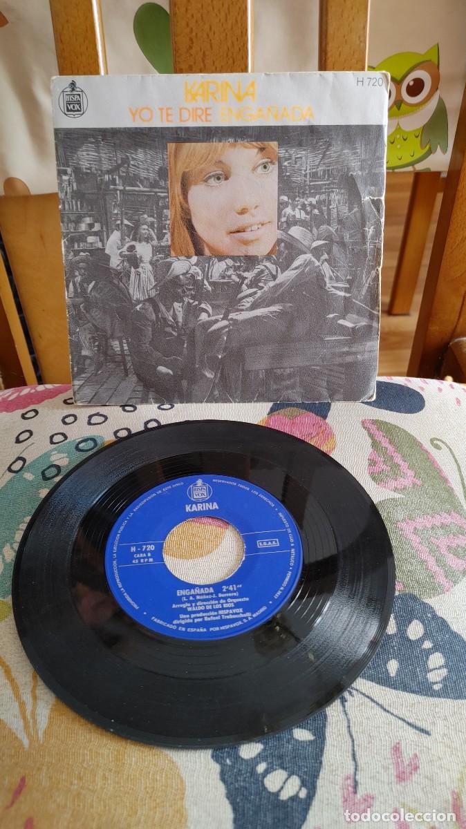 Discos de vinilo: KARINA-SINGLE YO TE DIRE - Foto 1
