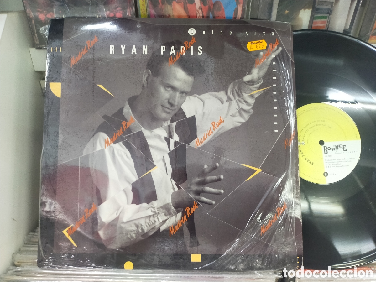 Discos de vinilo: Ryan Paris maxi dolce vita 1990 - Foto 1