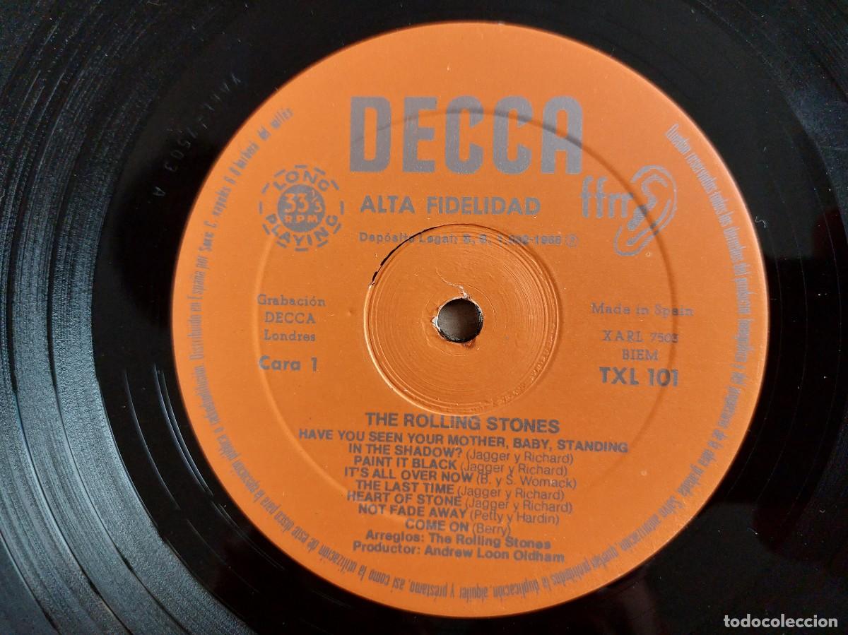Discos de vinilo: THE ROLLING STONES - LP Spain * MINT * DECCA TXL 101 - Foto 3