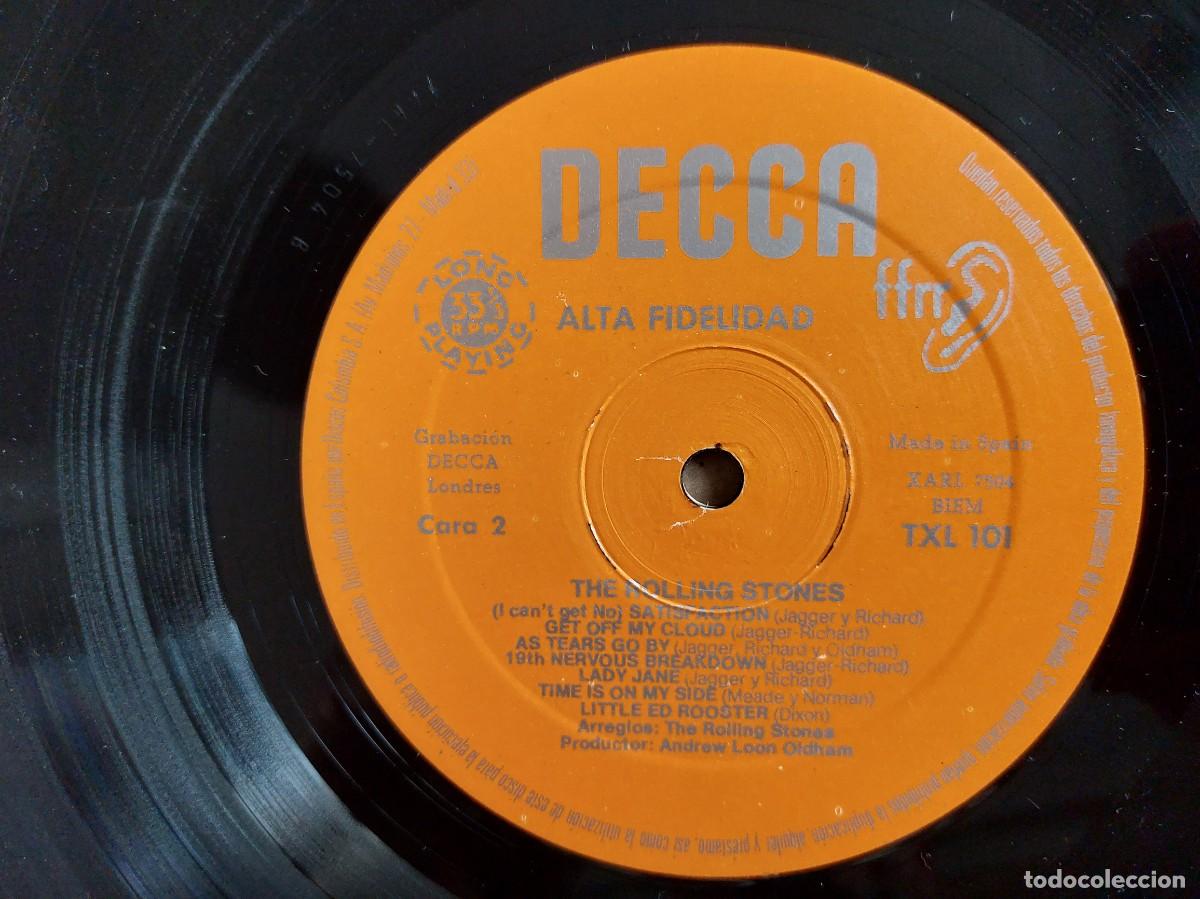 Discos de vinilo: THE ROLLING STONES - LP Spain * MINT * DECCA TXL 101 - Foto 4