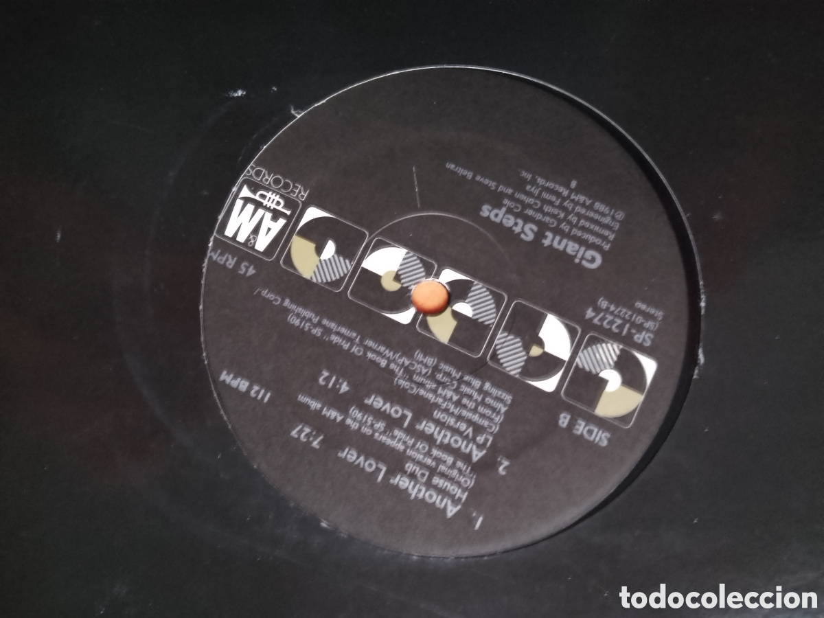 Discos de vinilo: Giant Steps - Another Lover - Maxi A&M Records 1998 - Foto 3