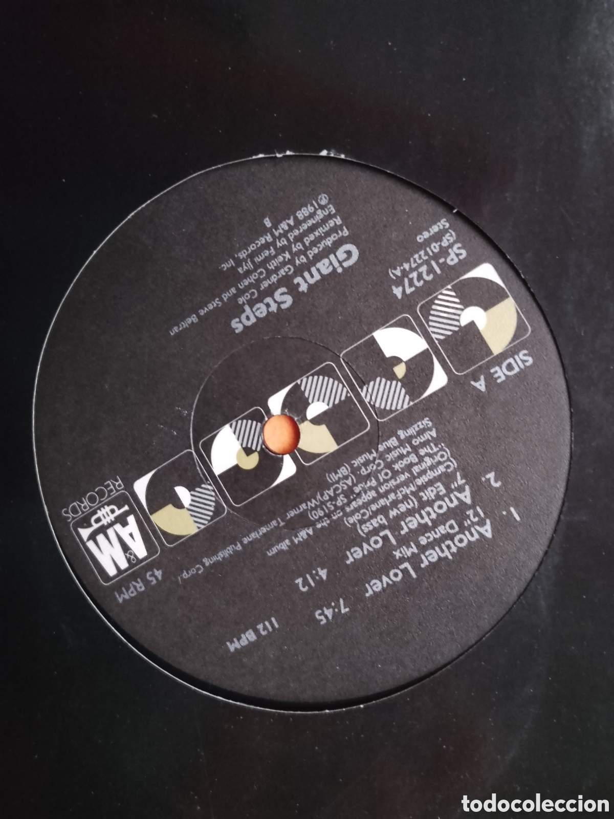 Discos de vinilo: Giant Steps - Another Lover - Maxi A&M Records 1998 - Foto 1