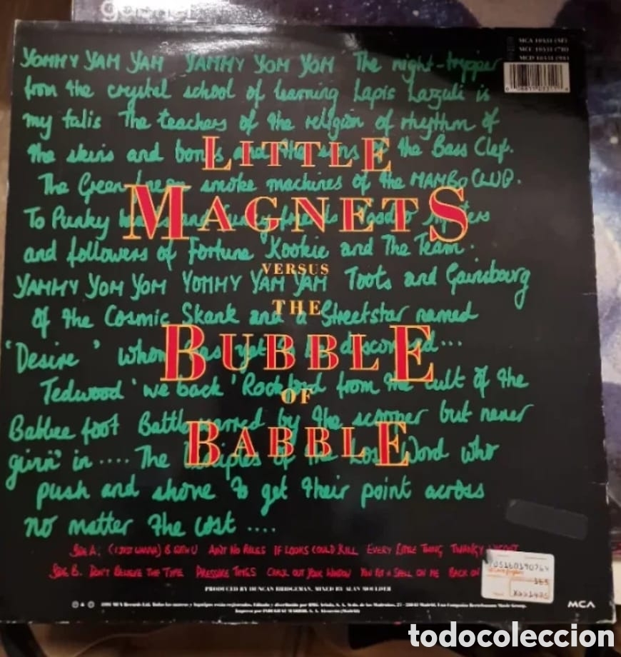 Discos de vinilo: Transvision vamp - Little magnets vs. - Foto 2